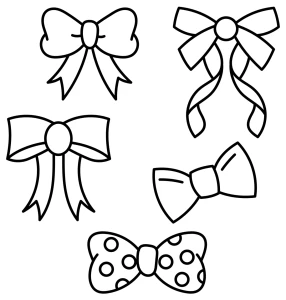 Adorable Bows for Hair and Clothing 🎀👗🎀