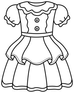 Adorable Dress with Ruffles and Buttons 🎀👗✨