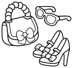 Adorable Fashion Accessories with Bow Details 👠👓👜