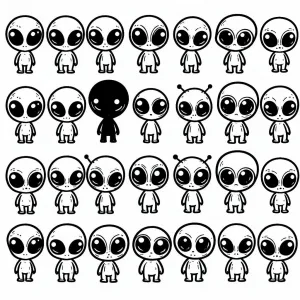 Aliens in a Matrix 👽💻
