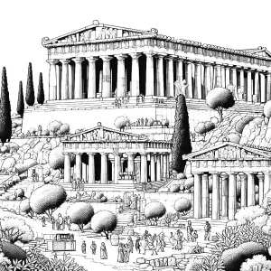 Ancient Greek Parthenon 🏛️