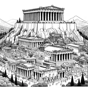 Ancient Greek Parthenon 🏛️ 🏛️