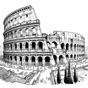 Ancient Roman Colosseum ποΈποΈ