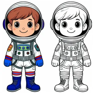 Astronaut Boy 🚀🌌👨‍🚀