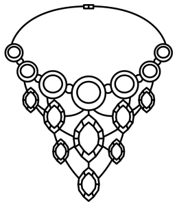 Beautiful Necklace with Gemstones 💎✨💍