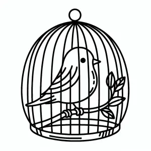 A Bird in a Cage 🐦🪟