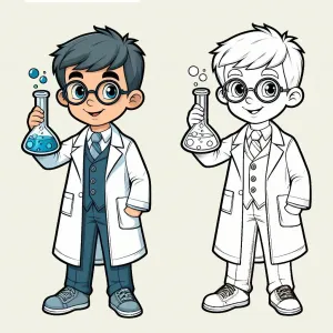 Boy Scientist Chemistry π¦π¬π§ͺ