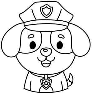 Brave Firefighter Dog with a Heroic Heart πΆππ₯