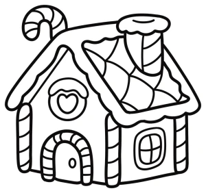 Candy Gingerbread House 🍭🏠🍬