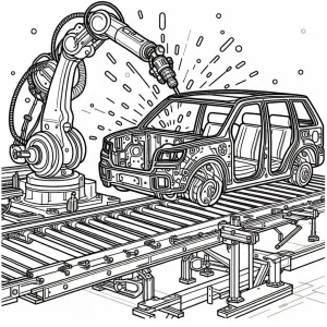 Car Assembly Robot Welding 🤖🚗🔧