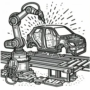 Car Assembly Robot Welding 🤖🚗🔧