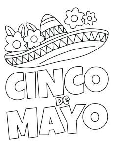Cinco de Mayo - Mexican Hat with Beautiful Flowers ๐๐ต๐๐ถ๐ธ