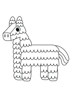 Cute Beautiful Piñata Horse Perfect for Cinco de Mayo Party 🎉🐴