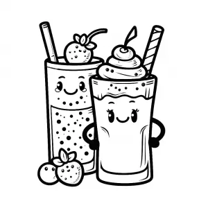 Cute Smoothies 🍹🍓🍒😊