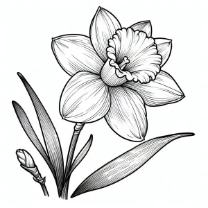 Daffodil Flower 🌼