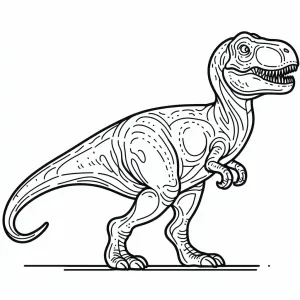 Tyrannosaurus Rex Dinosaur Walking 🦖