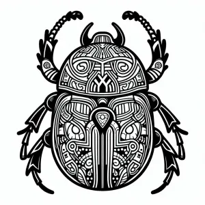 Ancient Egypt Scarab Beetle 🐜