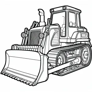 Heavy Bulldozer Truck for Construction Work 🚧🚚