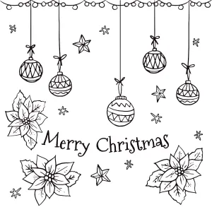 Festive Christmas Celebration - Ornaments, Flowers, and Cheerful Lights 🎄🌟🎁