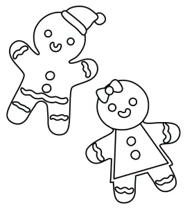 Gingerbread Boy and Girl 🍪👦👧🎄