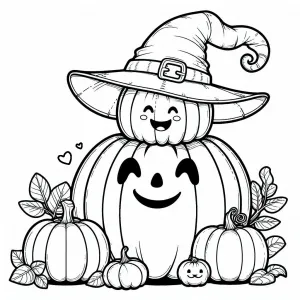 Cute Happy Halloween Pumpkins 🎃😊