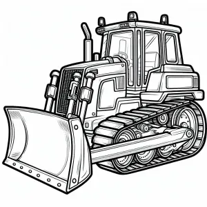 Heavy Bulldozer for Construction Work 🚧🚜