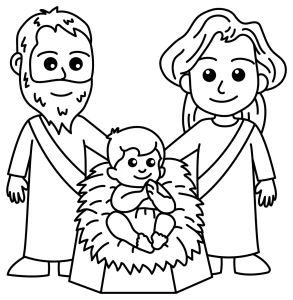 Holy Family Nativity Scene 🌟🎄🙏