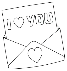 I Heart You Love Letter - I Love You - Valentine 💌💖💝