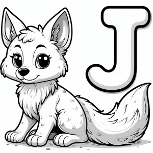 Jackal and Letter J 🐺🔠