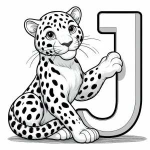 Jaguar and Letter J 🐆🔠