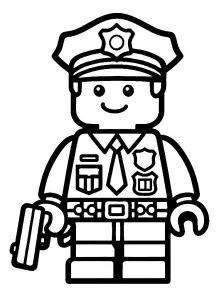 Lego Policeman Holding Gun 🚓👮‍♂️🔫 🚓👮‍♂️🔫 🚓👮‍♂️🔫