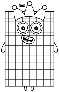 Numberblock 300 the friendly royal number king 👑🔢😊