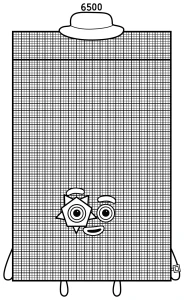 Numberblock 6500 Star Explorer ππβ¨