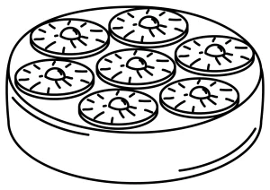 Pineapple Ring and Cherry Pie Topping 🍍🍒🥧