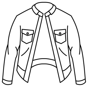 Simple Jacket with Pockets and Collar 🧥🧵🧵