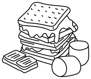 Classic S’mores Sweet Treat 🍫🍪