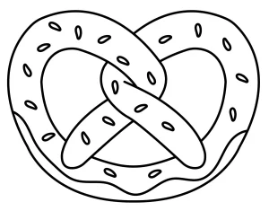 Soft Pretzel with Salt Loops β Classic Snack π₯¨π§π