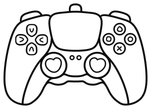 Supercute Gaming Controller with Hearts 🎮💖✨