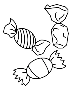 Sweet Candies with Fun Wrappers 🍬🍬🎉