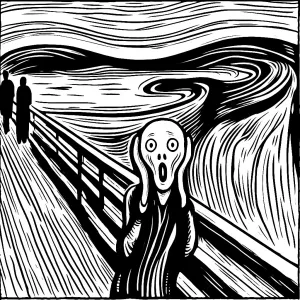 The Scream by Edvard Munch 🎨😱