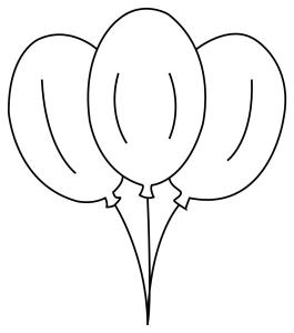 Three Colorful Balloons Floating in the Sky 🎈🌈🎉