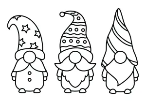 Three Funny Christmas Gnomes 🎅🎄