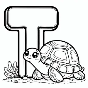 Tortoises with Letter T 🐢