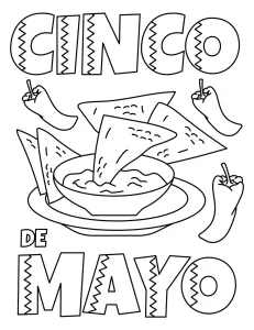 Topotos Tortilla Chips with Bowl and Peppers - Cinco de Mayo 🌶️🌮🎉🌟