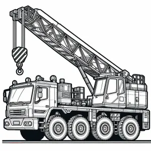 Wheeled Crane Truck 🏗️🚛