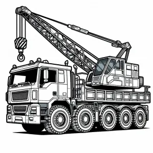 Wheeled Crane Truck 🏗️🚛