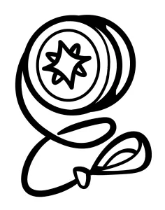 Yo-yo Toy with Star Decoration 🌟🪀✨