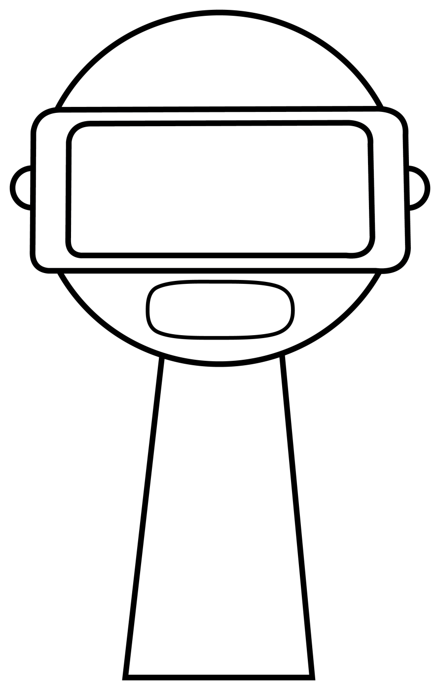 Cute Baby Garnold Sprunki Robot 🤖✨🌟 Coloring Page