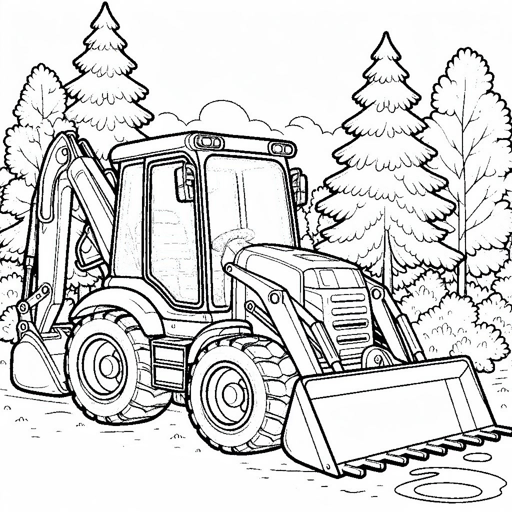 Construction coloring pages 27 free printable sheets
