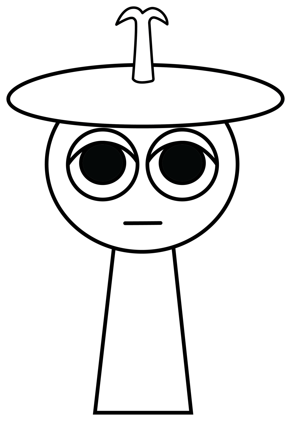 Clukr Sprunki Musical Inventor 🎵⚙️🥁 Coloring Page